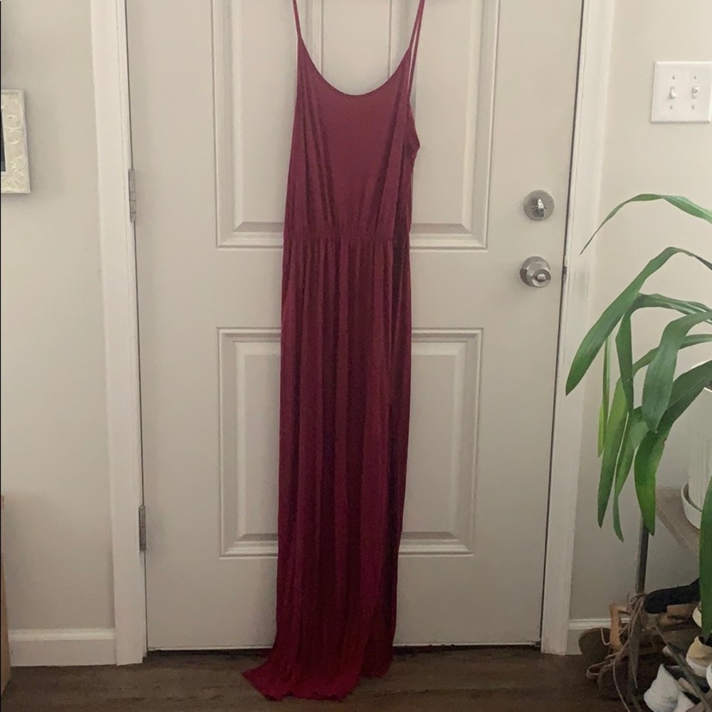 H&M Red Maxi Dress